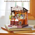 RoboTime 3D dřevěná skládačka Miniatura domečku Tipsy Cat Bar