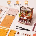 RoboTime 3D dřevěná skládačka Miniatura domečku Tipsy Cat Bar