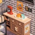 RoboTime 3D dřevěná skládačka Miniatura domečku Pekárna Golden Wheat