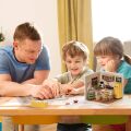 RoboTime 3D dřevěná skládačka Miniatura domečku Kuchyňka Happy Meals