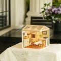 RoboTime 3D dřevěná skládačka Miniatura domečku Útulná jídelna