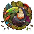 EscapeWelt Dřevěné puzzle Tukan 500 dílků