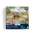 HOP Puzzle Koňští parťáci Bonnie a Clyde 250 velkých dílků