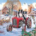 HOP Puzzle Psí život na farmě 1000 dílků