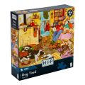 HOP Puzzle Psí odpočinek 1000 dílků