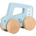 small foot Dřevěné auto na tlačení Modré