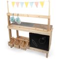 small foot Dřevěná venkovní kuchyňka a stánek 2 v 1