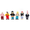 small foot Panenky do domečku postavičky piráti 6 ks