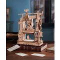 RoboTime 3D dřevěná mechanická skládačka Tiskařský lis