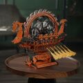 RoboTime 3D dřevěná skládačka Vikinská dračí loď