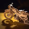 Little Story 3D dřevěná skládačka Speedway Bike