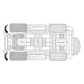 Sluban Model Bricks M38-B0816 Off Road Červený 4x4 Poškozený obal