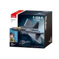 Sluban Model Bricks M38-B1613 Stíhací letoun F-22 Raptor v měřítku 1:44