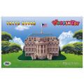 Woodcraft Dřevěné 3D puzzle Bílý dům