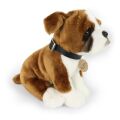 Rappa Plyšový pes boxer 27 cm ECO-FRIENDLY