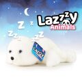 Rappa Plyšový medvěd bílý 29 cm Lazy Animals