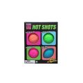 Schylling NeeDoh Barevné mačkací míčky Hot Shots 4 ks