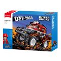 Sluban Power Bricks Natahovací Červený Off-Road GO