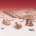 RoboTime Dřevěné puzzle Podzimní kolotoč