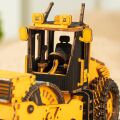 RoboTime 3D dřevěná mechanická skládačka Silniční válec