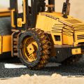 RoboTime 3D dřevěná mechanická skládačka Silniční válec