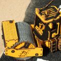 RoboTime 3D dřevěná mechanická skládačka Silniční válec