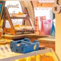 RoboTime 3D dřevěná skládačka Beverlyin zmrzlinový vůz