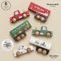 Le Toy Van Set dřevěných nákladních aut s přívěsy