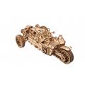 Ugears 3D dřevěné mechanické puzzle Tříkolka UGR-S