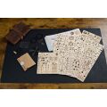 Ugears 3D dřevěné mechanické puzzle Tříkolka UGR-S