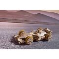 Ugears 3D dřevěné mechanické puzzle Compact Racer