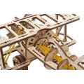 Ugears 3D dřevěná mechanická skládačka Mini dvojplošník