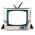 Vilac Dřevěné divadlo Retro televize