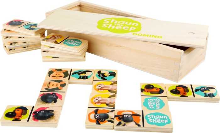 small foot Dřevěné domino Ovečka Shaun
