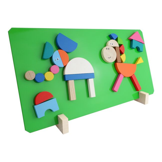 Levně Detoa Magnetické puzzle zoo