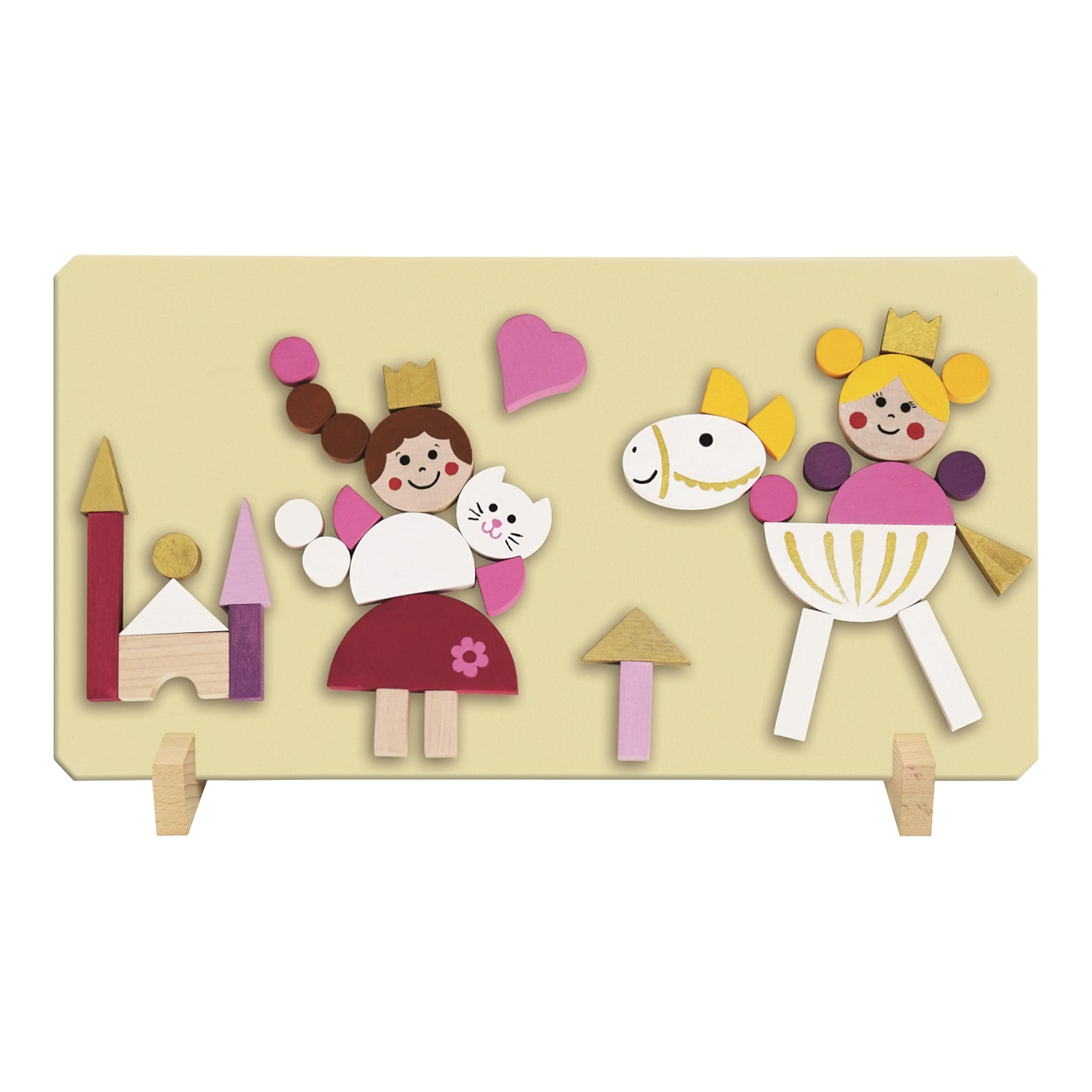 Levně Detoa Magnetické puzzle princezny