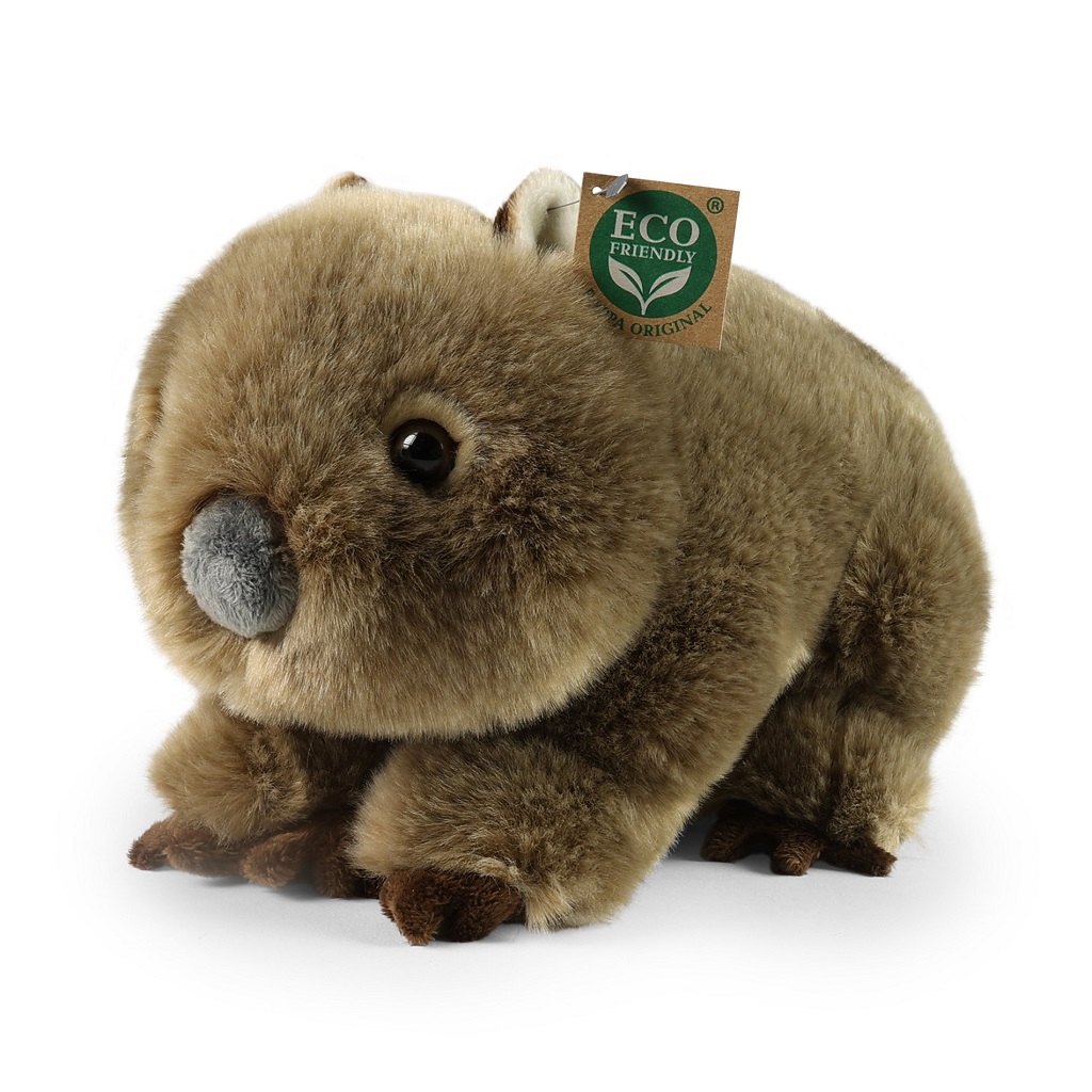 Levně Rappa Plyšový vombat 28 cm ECO-FRIENDLY