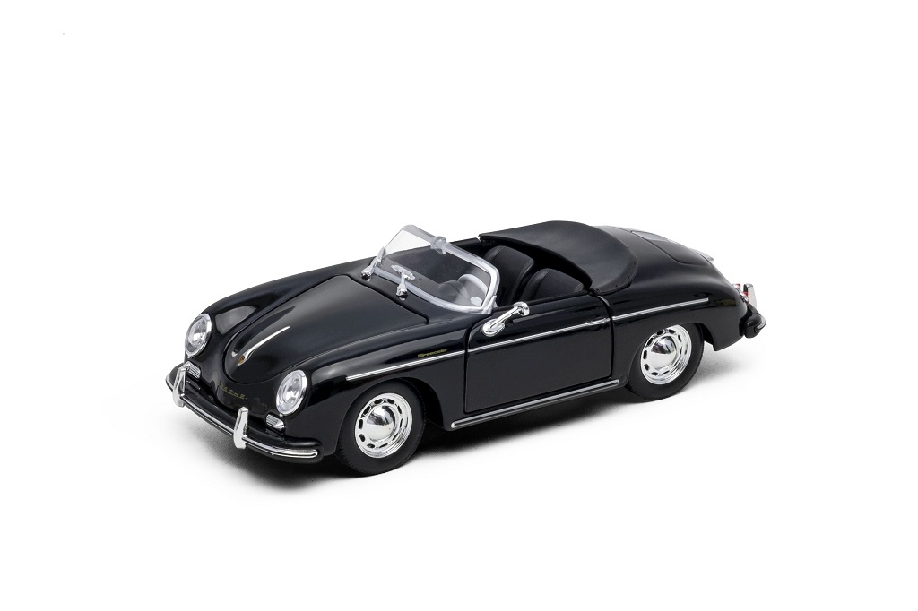 Welly Porsche 356A Speedster model 1:24 červený bez střechy