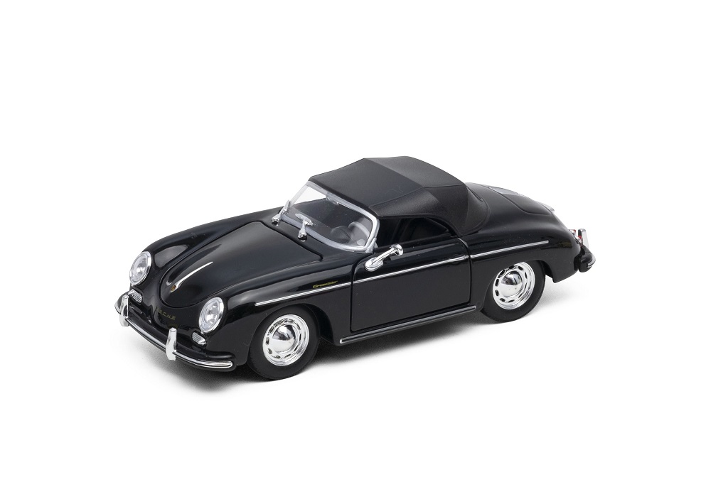 Welly Porsche 356A Speedster model 1:24 černý