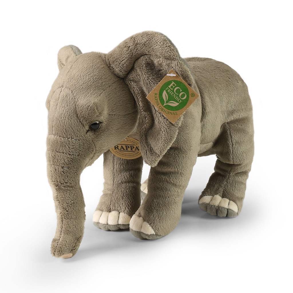 Levně Rappa Plyšový slon africký 28 cm ECO-FRIENDLY