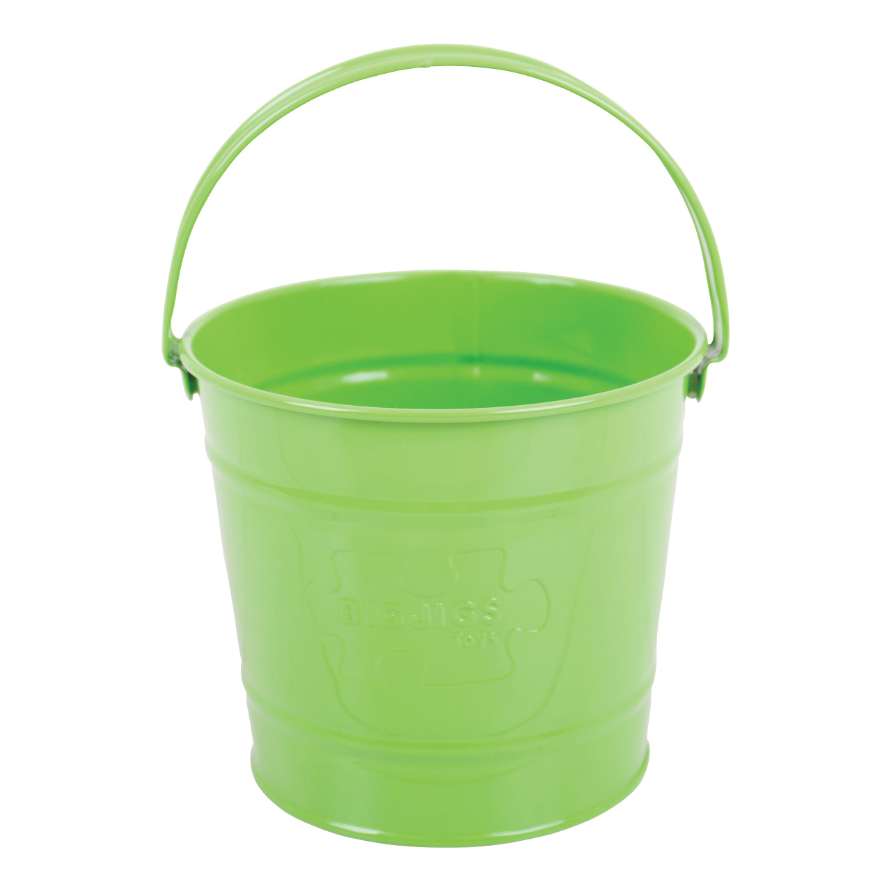 Levně Bigjigs Toys Zahradní kyblík zelený