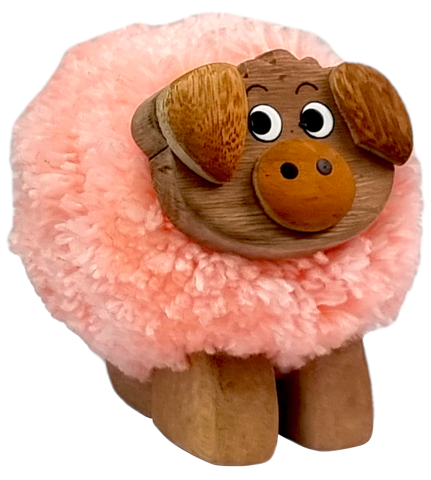 Levně 2Kids Toys Dřevěná figurka XL pompon Prase