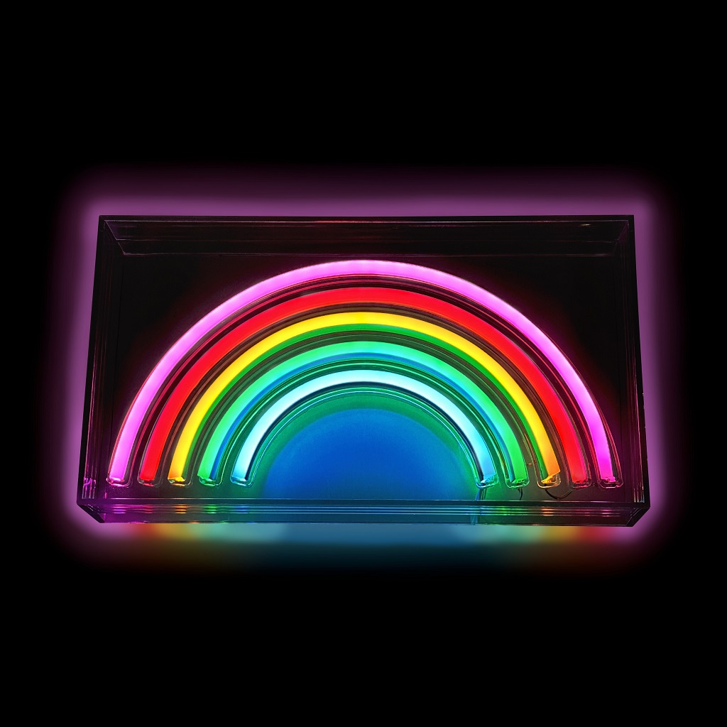 Levně 2Kids Toys LED NEON LIGHT lampička Duha