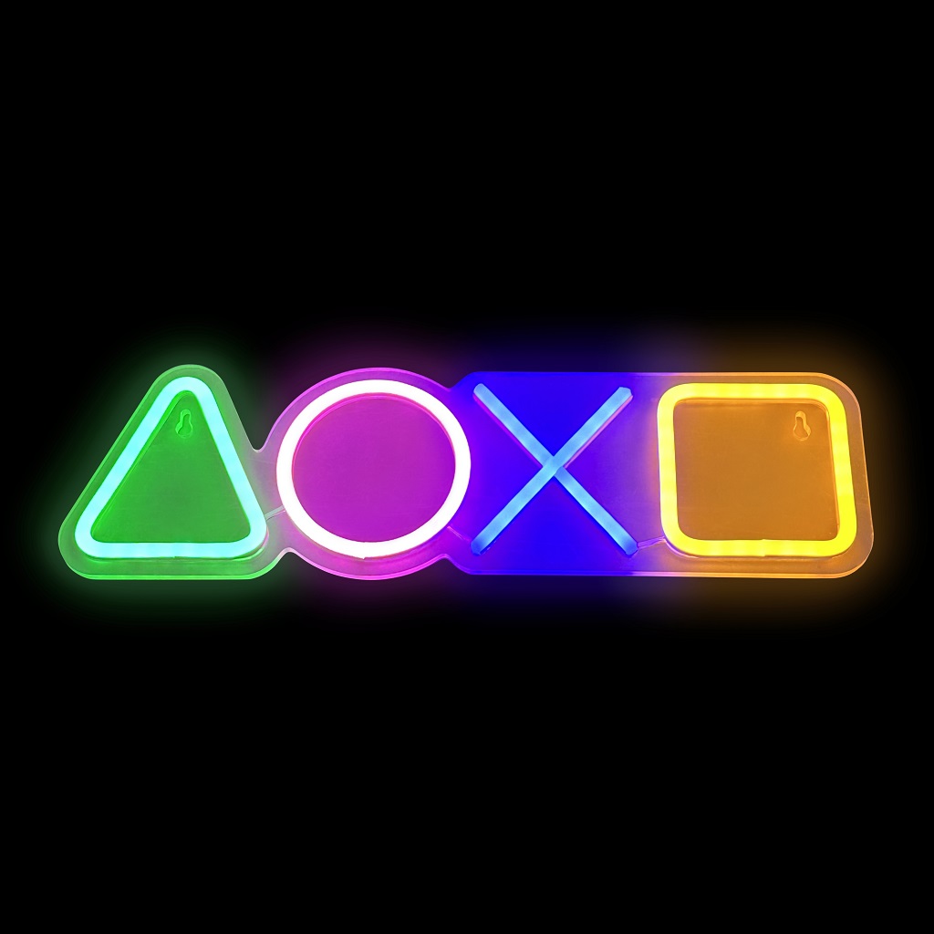 Levně 2Kids Toys LED NEON LIGHT lampička Gamepad buttons
