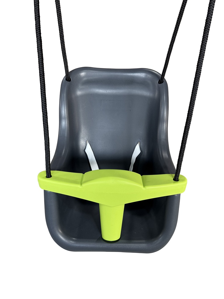 Levně 2Kids Toys Plastová baby houpačka antracit