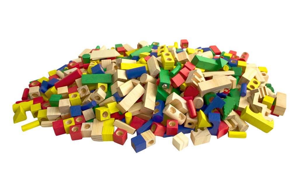 2Kids Toys Kostky barevné 500 ks