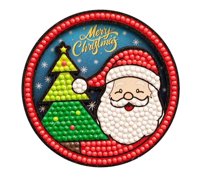 2Kids Toys Diamantové malování Magnetka Santa