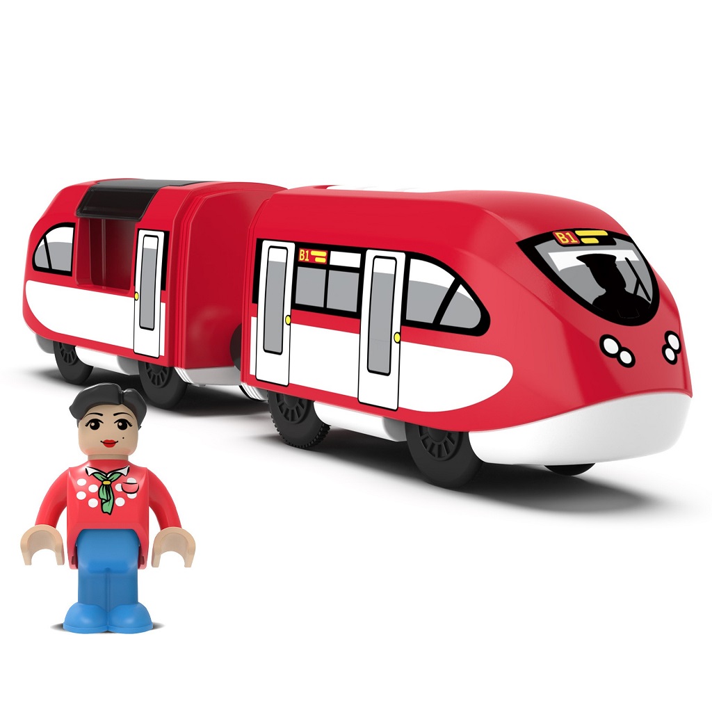 2Kids Toys Elektrický městský vlak se strojvedoucím