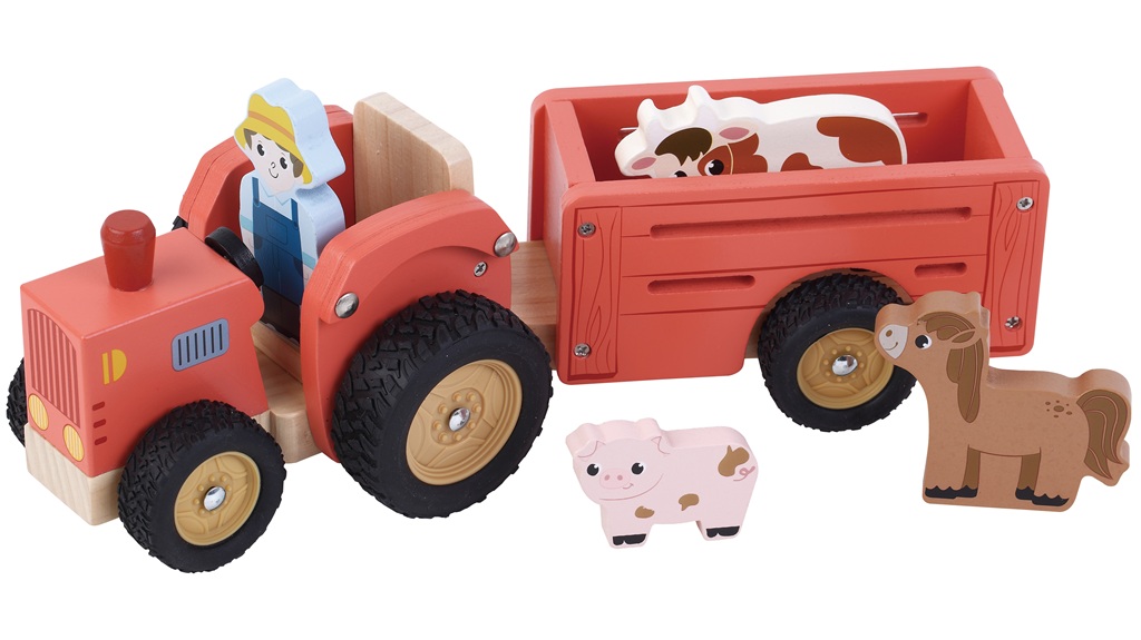 2Kids Toys Traktor s přívěsem a figurkami
