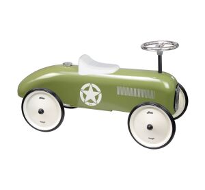 Vilac Vintage kovové odrážedlo khaki